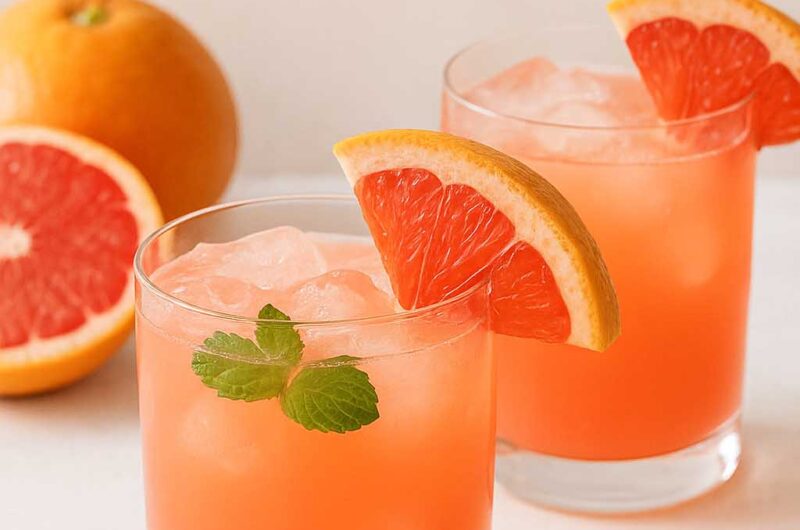 Tart and Tasty Grapefruit Cocktails