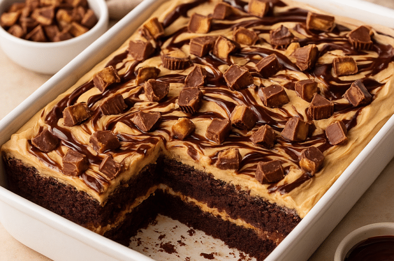 Ultimate Peanut Butter Cup Cake