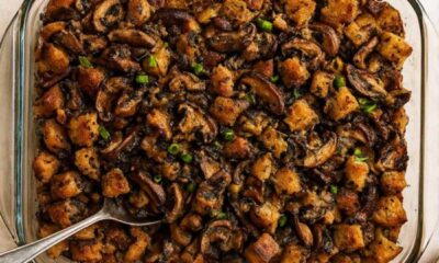 Vegan Stuffing With Mushrooms and Nori