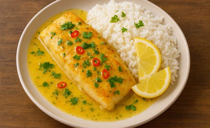 Thai-Style Fish in Lemon Recipe