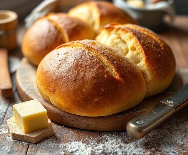 Homemade Bread and Buns Recipe