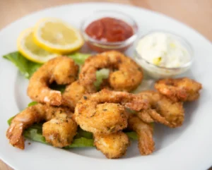 deep-fried Jamboo shrimp