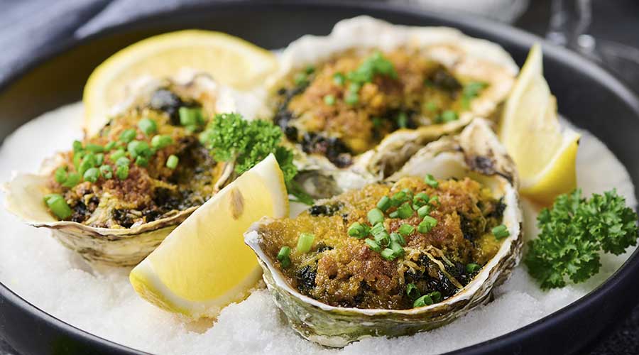 crispy parmesan oysters