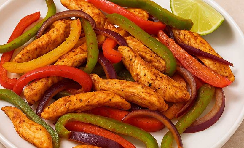 air fryer chicken fajitas