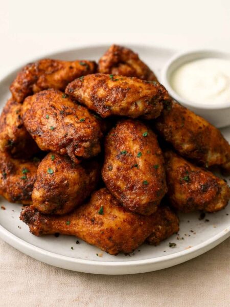 garlic chicken wings