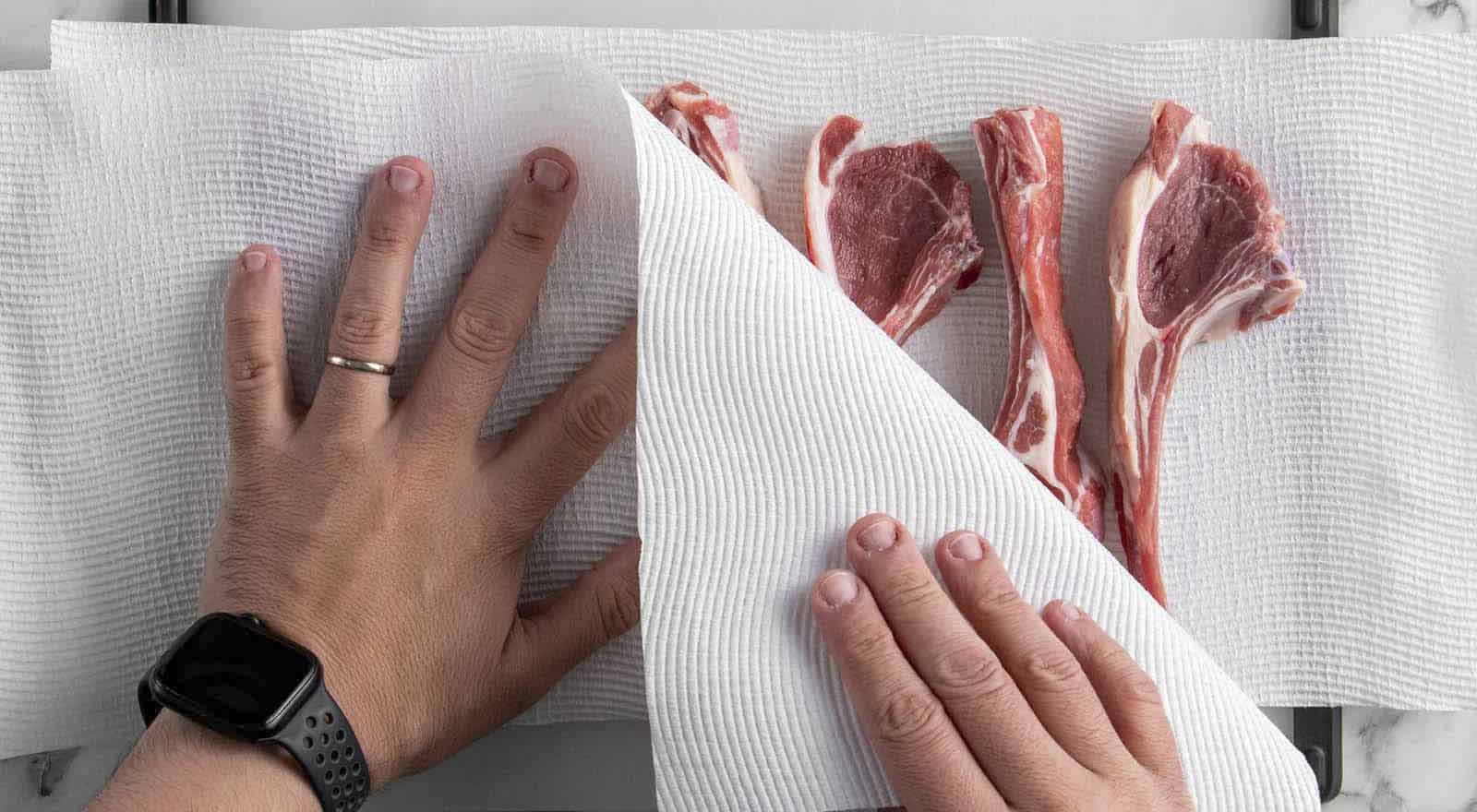 garlic rosemary lamb chops