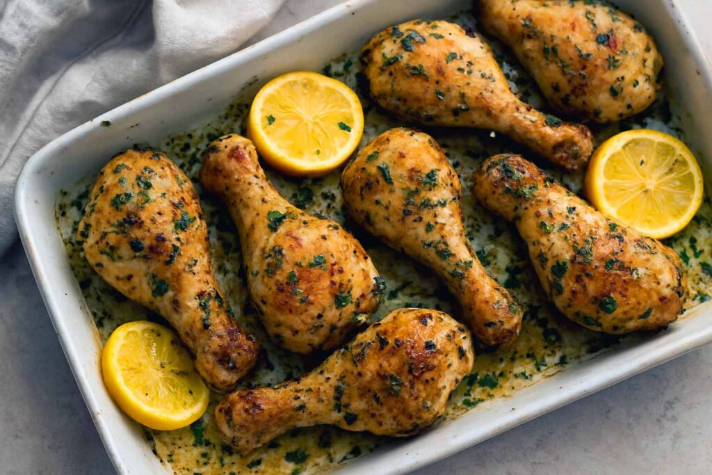 lemon herb chicken drumsticks