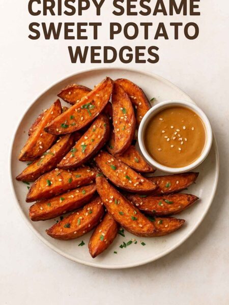 sesame sweet potato wedges